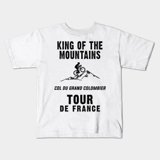 Col Du Grand Colombier Tour de France King of the mountains Kids T-Shirt